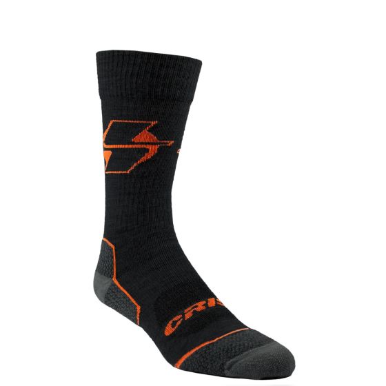 Crispi San Juan Merino Crew Socken Schwarz | OIL637498
