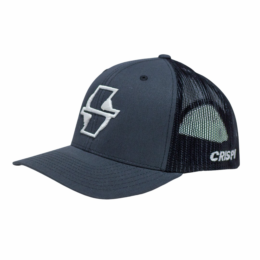 Crispi Yupoong Snap-back Hüte Navy | GRN358401