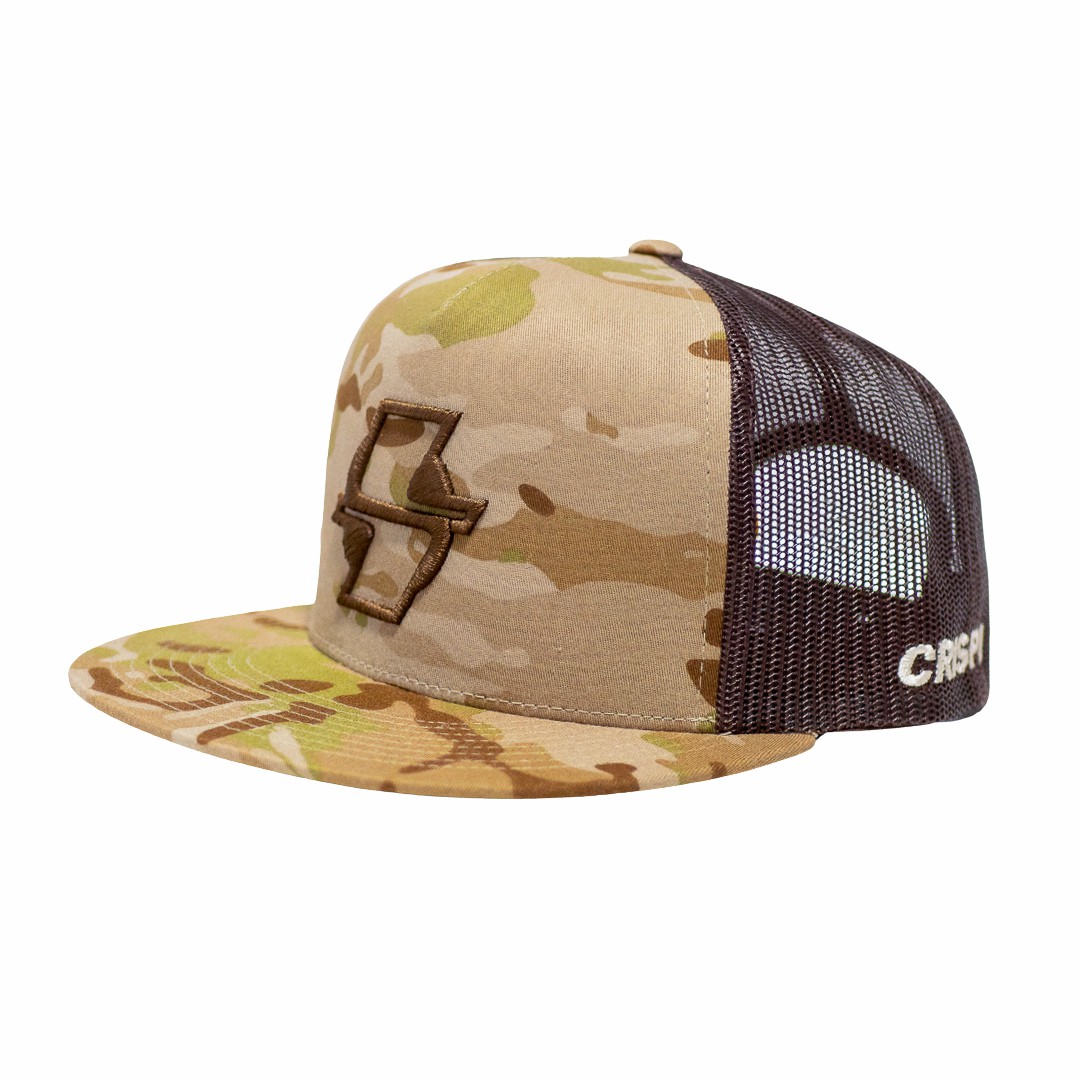 Crispi Yupoong Snapback Hüte Khaki | QVO594618