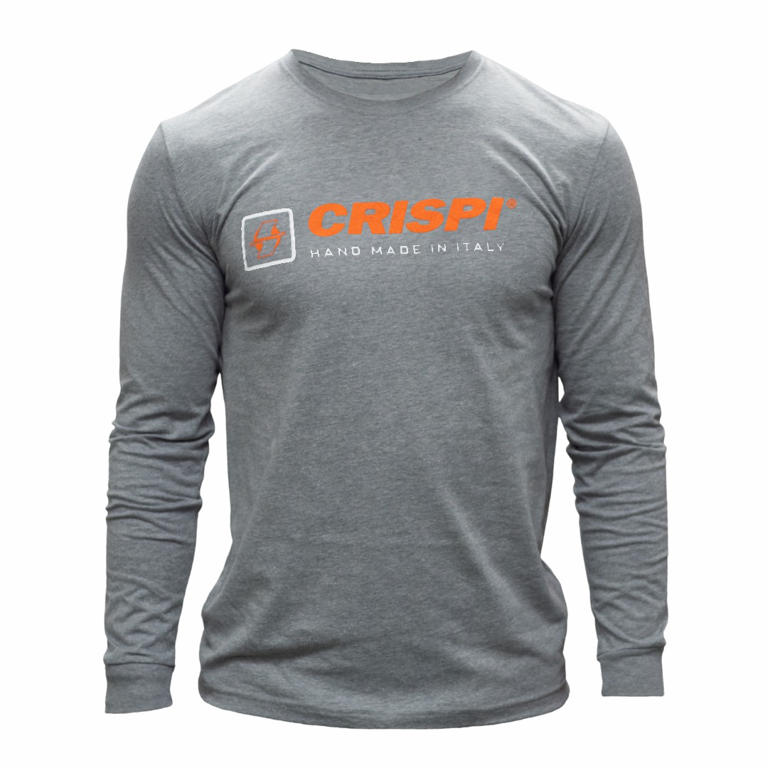 Crispi Shop Long Sleeve T-Shirts Grau | IQY041783