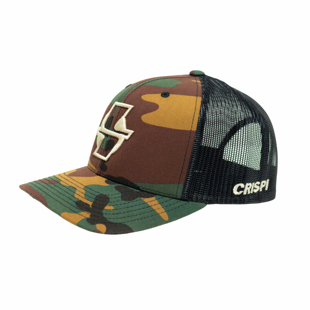 Crispi Yupoong Snapback Hüte Camouflage | VAI925643