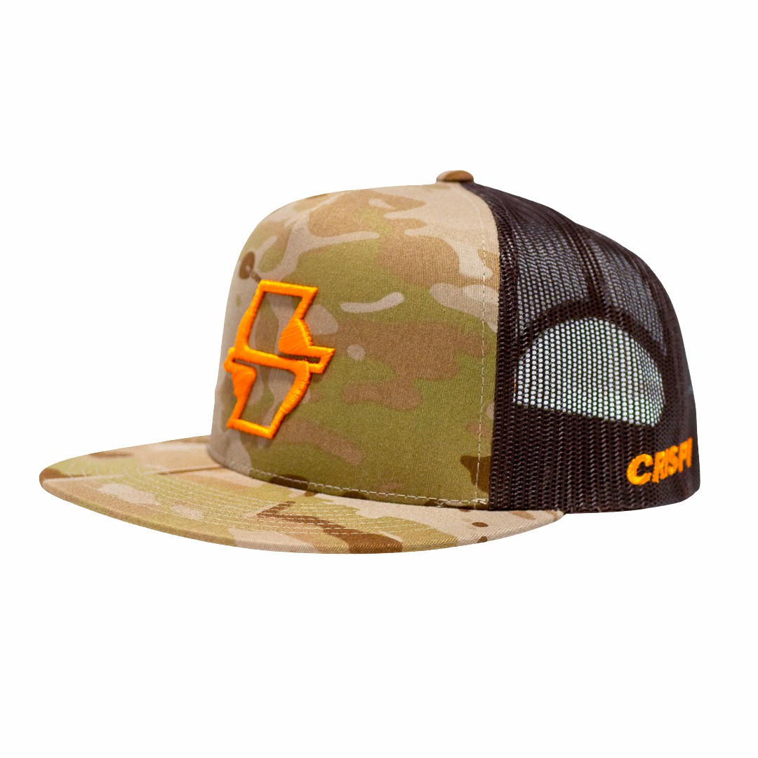 Crispi Yupoong Snapback Hüte Khaki | CWJ538069